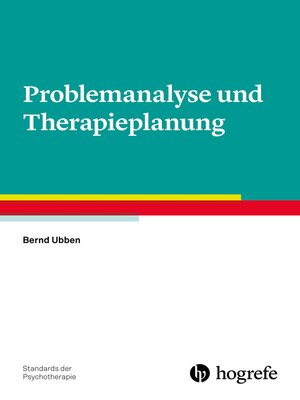 cover image of Problemanalyse und Therapieplanung